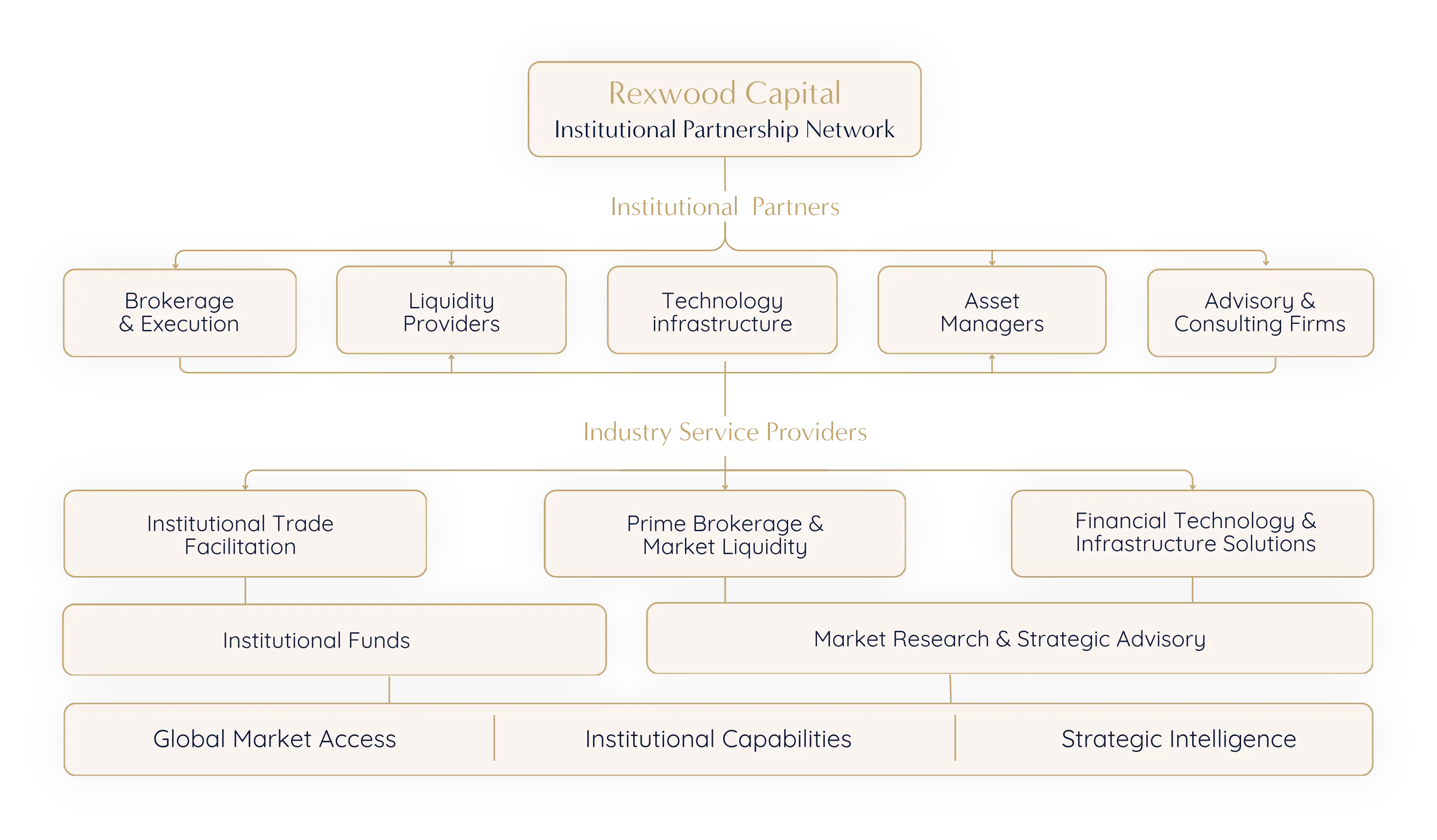 Institutional Partnership Network diagram